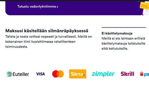Vedonlyöntisivut ilman rekisteröitymistä .